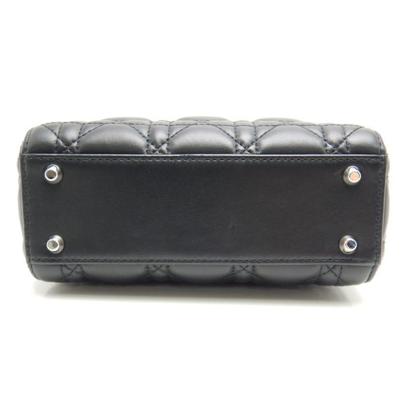 Christian Dior Lady Dior Cannage Black Handbag - Picture 3 of 7